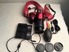 Red nikon d5300 for sale  Summit