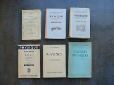 Manuels scolaire sciences d'occasion  Vergongheon