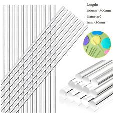 Acrylglas Rundstab wie  Acryl Stab klar farblos 100-300mm Durchmesser 1-30mm, usado comprar usado  Enviando para Brazil