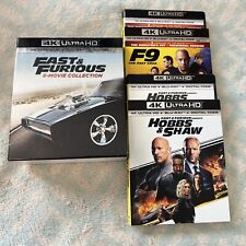 Lote Fast & Furious: 8-Movie Collection (4k Ultra HD/Blu-Ray) & Hobbs & Shaw & F9 comprar usado  Enviando para Brazil