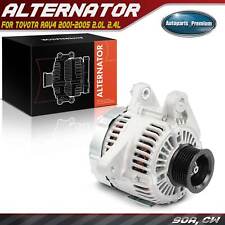 Alternador para Toyota RAV4 2001-2005 2.0L 2.4L 90 amp 12 volts CW 7 ranhuras polia, usado comprar usado  Enviando para Brazil