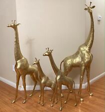 Large brass giraffes for sale  Vancouver
