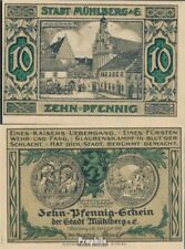 Banknoten mühlberg 1921 gebraucht kaufen  Rödgen,-Petersweiher