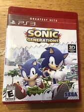 Sonic Generations para PS3 Capa Vermelha Exclusiva Greatest Hits Apenas Estojo comprar usado  Enviando para Brazil