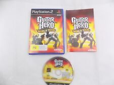 Disco perfeito Playstation 2 PS2 Guitar Hero World Tour - Inc manual frete grátis comprar usado  Enviando para Brazil