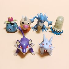 TOMY Pokemon Lot of 6 Mini Figure CGTSJ Bootleg Toy OMANYTE NIDORAN F WEEDLE for sale  Shipping to South Africa