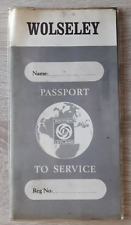 Wolseley passport service for sale  BOURNE