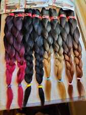 XPRESSION BRAID 2 IN A PACK 52''PRESTRETCHED EXPRESSION EXTENSION BRAIDING HAIR for sale  Shipping to South Africa