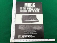 Mini moog synthesizer for sale  BOGNOR REGIS