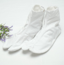 2 Pair JAPANESE TABI KIMONO SOCKS WITH KOHAZE CLASPS FOR ZORI/GETA 8.5 inches for sale  Shipping to South Africa