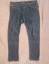 Ladies Dark Blue Denim Skinny Fit Jeans With Bead Detail Size 16 for sale  Shipping to South Africa