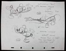 Original Vintage Disney Mickey Mouse Production Cel Art/Sketch for sale  Shipping to Canada