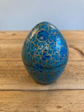 Decorative wooden egg for sale  UK