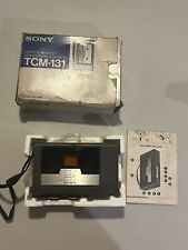 Vintage sony tcm d'occasion  Expédié en Belgium