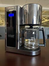 Russell Hobbs Glass Series 8-Cup Coffeemaker, Black & Silver, CM8100BKR for sale  Shipping to South Africa