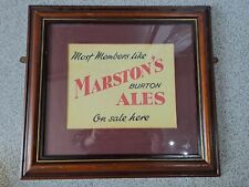Vintage marstons brewery for sale  MILTON KEYNES