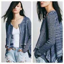 Free People Never Again Cardigan in Blue Combo Sz xs for sale  Shipping to South Africa