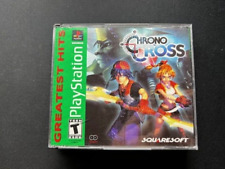 Chrono Cross (PS1, 2001) Disco Muito Bom Estado Completo CIB Manual Testado Etiqueta Verde, usado comprar usado  Enviando para Brazil