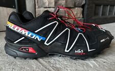Zapatos de senderismo negros SALOMON LT Speed Cross 3 M&S Contagrip para hombre EU 48 EE. UU. 13 M segunda mano  Embacar hacia Argentina
