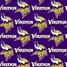 Vikings cotton fabric for sale  Blanchard