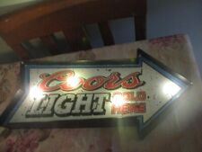 Coors beer advertising for sale  Monticello
