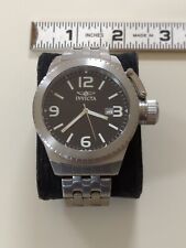 Relógio de pulso masculino Invicta Tritnite modelo #0987 corduba? Prata preta de aço inoxidável, usado comprar usado  Enviando para Brazil