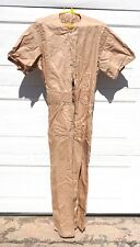 Department Corrections Prison Jail Inmate Uniform Jumpsuit Khaki Size Medium for sale  Shipping to South Africa