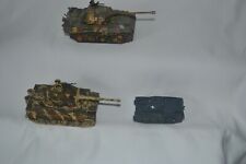 Job lot of assembled army vehicles model kits; German WW2 Tanks Panzer 2,5,Tiger for sale  COLCHESTER