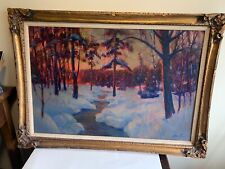 Large oil painting for sale  Lambertville