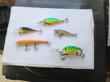 Five assorted rapala for sale  Shipping to Ireland