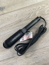 Bio Ionic OnePass NS-38 Black Adjustable Heat Flat Styling Iron Straightener for sale  Shipping to South Africa
