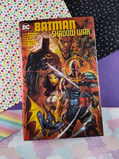 Primera impresión de Batman: Shadow War (tapa dura, 2022) segunda mano  Embacar hacia Argentina