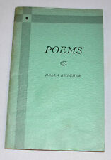 1938 poems crookston d'occasion  Expédié en France