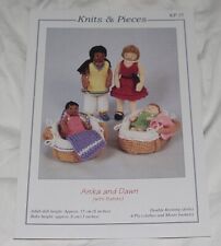 Doll knitting pattern for sale  ABERGAVENNY