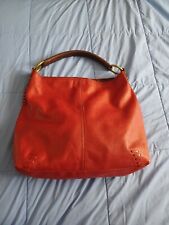 Used, Vintage Authentic Lucky Brand Red Hobo Genuine Leather Handbag for sale  Shipping to South Africa