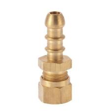 Used, 8MM GAS CONNECTOR NOZZLE FITTING COPPER - RUBBER HOSE MOTORHOMES CARAVANS CAMPER for sale  Shipping to South Africa