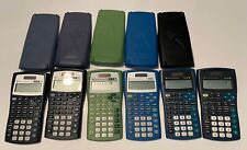 Lote de 6 Calculadoras Científicas Texas Instruments TI-30XIIS TI-34II Envio Rápido comprar usado  Enviando para Brazil