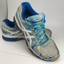 Tênis Asics Gel Nimbus 16 Feminino 10 Caminhada Corrida Aqua/Cinza T485N, usado comprar usado  Enviando para Brazil