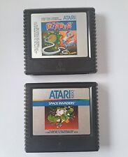 ATARI 5200 - EXCAVACIÓN E INVASORES ESPACIALES - LIMPIO segunda mano  Embacar hacia Mexico