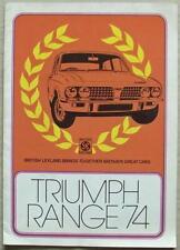Triumph car range for sale  LEICESTER