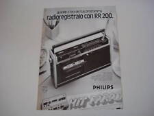 advertising Pubblicità 1974 RADIO PHILIPS RR 200, usato usato  Salerno