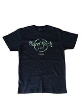 Używany, Stylowa czarna kolekcjonerska koszulka merch Hard Rock Cafe Penang na sprzedaż  PL