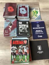 Aston villa programmes for sale  STAFFORD