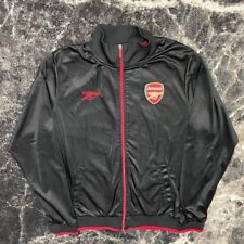 Arsenal FC Jacket Medium Black - Soccer Zip Futbol Football Track Embroidered for sale  Shipping to South Africa