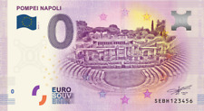 0€ ZERO EURO SOUVENIR BANCONOTA UFFICIALE ITALIA 2019 - POMPEI NAPOLI usato  Valvestino