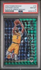 2022 Panini Mosaic Anthony Davis Elevate Green Mosaic #10 AD LA Lakers PSA 8 for sale  Shipping to South Africa