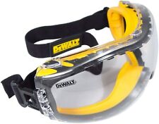 DeWalt DPG82-11 Concealer Clear Anti-Fog Over Glasses Safety Goggles, 1 Pair, used for sale  West Chicago