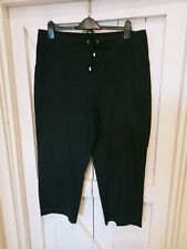 ladies cotton trousers elasticated waist for sale  NEWENT