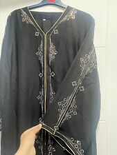 Black button abaya for sale  UK