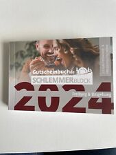 Gutscheinbuch schlemmerblock f gebraucht kaufen  Eimeldingen